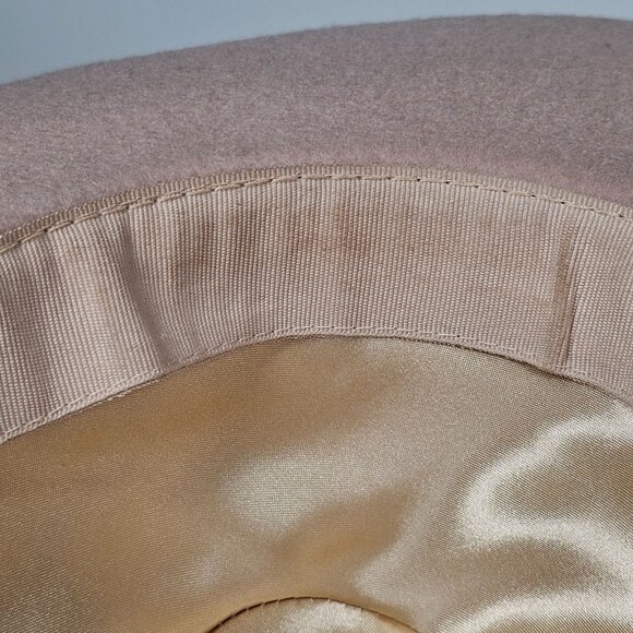 Olive & Pique Ella Wool Felt Gambler Flat Brim Western Hat with Aztec Band‎ OS - Picture 10 of 16